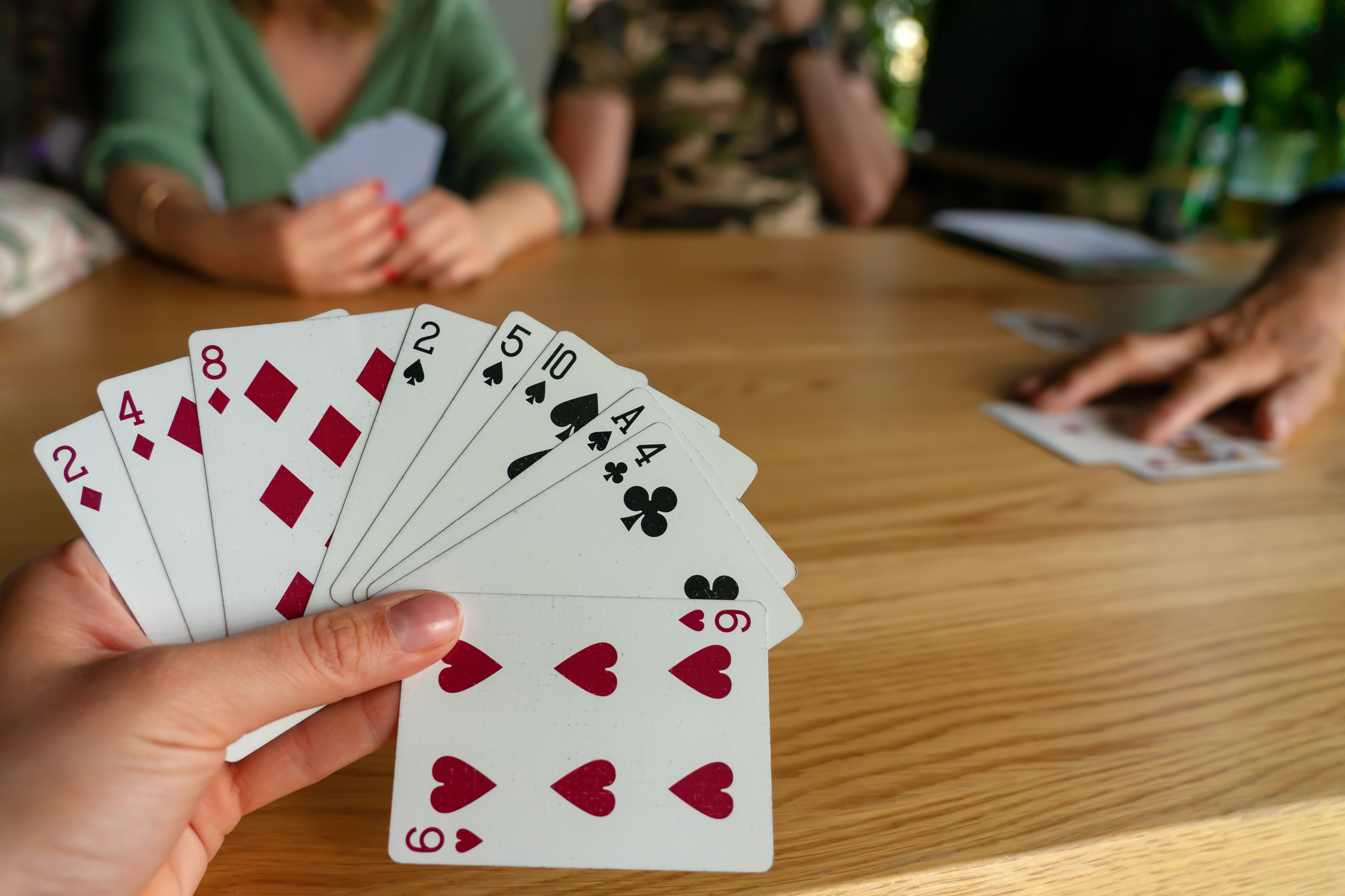 Card game with friends